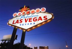 View of the Welcome to Las Vegas Nevada sign