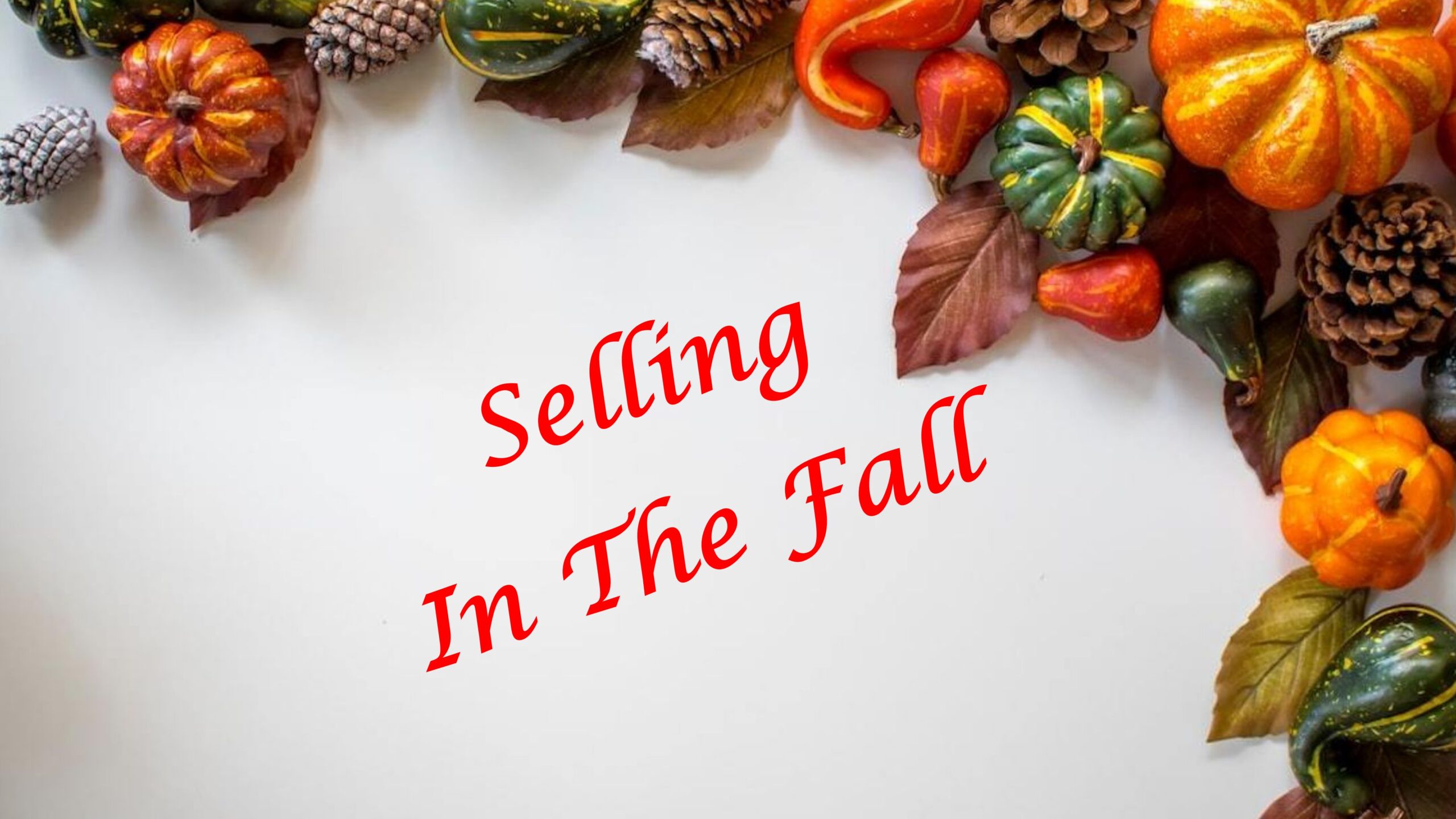Selling In The Fall